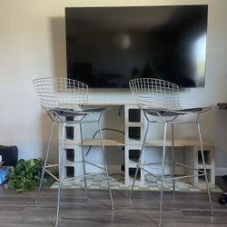 Knoll Bertoia Style Barstools