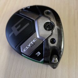 Callaway Elyte triple diamond 3-wood Head only 15°
