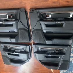 RAM 1(contact info removed) LARAMIE Front and Rear Door Interior Panels YRS 13-18