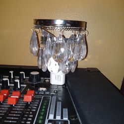 Small Wall Crystal Lamp