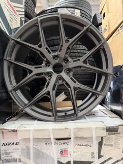 22x9.5 6x5.5 20 Offset Brand New Vossen HFX1 in Matte Gunmetal