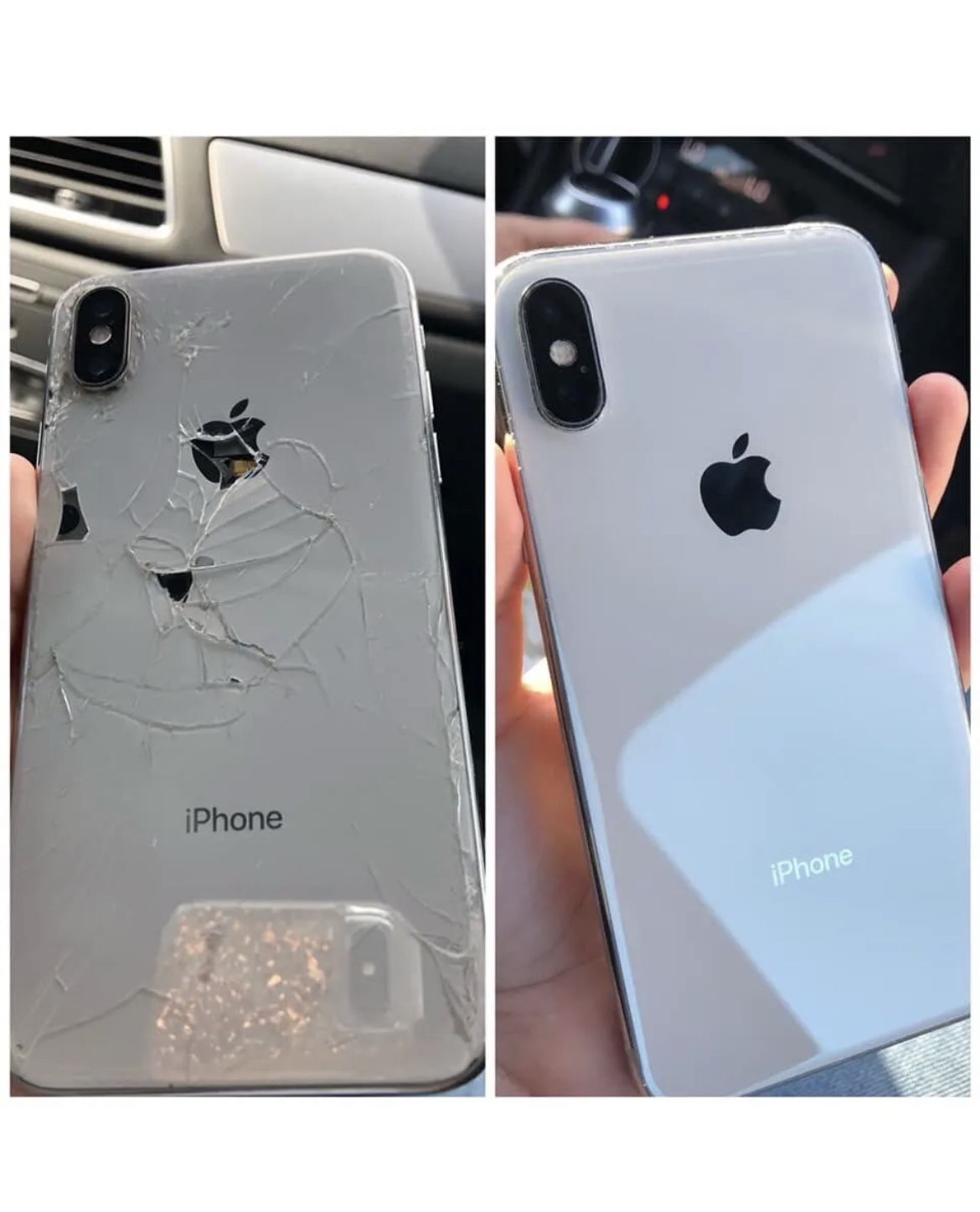 iPhone Back Glass Part And Replaced 