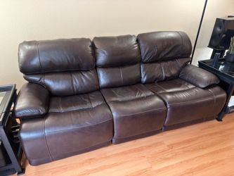 Simon Li Furniture Aleena Power Leather Reclining Sofa