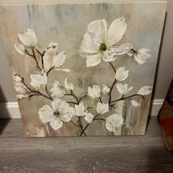 Floral Canvas Picture 