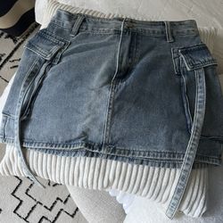 Denim Skirt Size Medium 