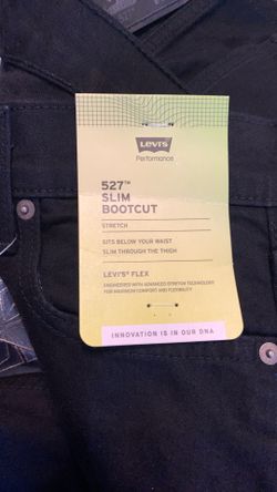 Levi’s Jeans Black(NEW)- 527 Slim Bootcut