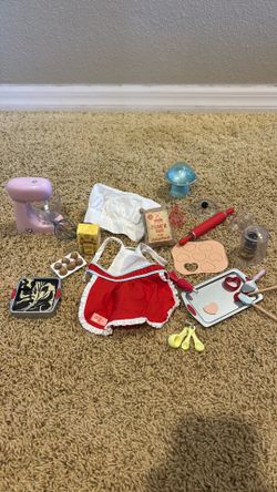 American Girl Doll Baking Set
