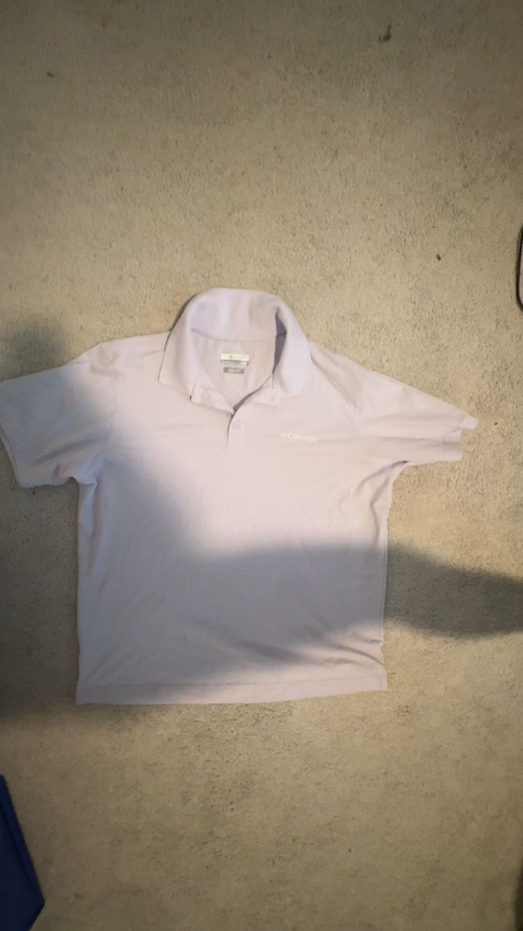 Light blue Columbia Polo