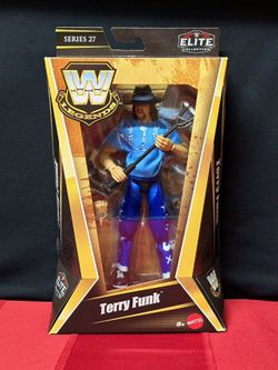 🤼‍♂️Mattel WWE Legends Elite Collection Series 27 Terry Funk action figure. 
