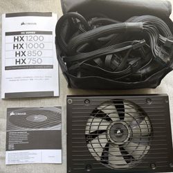 Corsair HX1(contact info removed)W 80+ Platinum Fully Modular Power Supply with Cables
