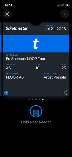Ed Sheeran tickets San diego