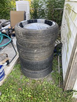 Four Rims And Tires 20 Inch 