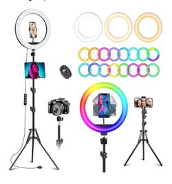 Ring Light and stand kit! NEW in box!