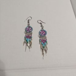 Dream catcher earrings from Sedona AZ
