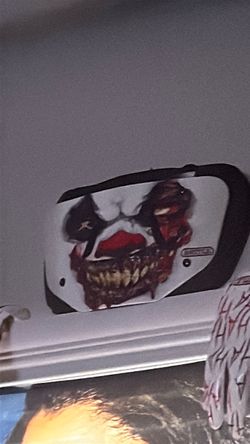 Clown football backplate