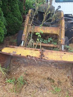 Vintage tractor