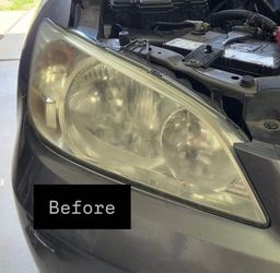 Headlight restoration kit