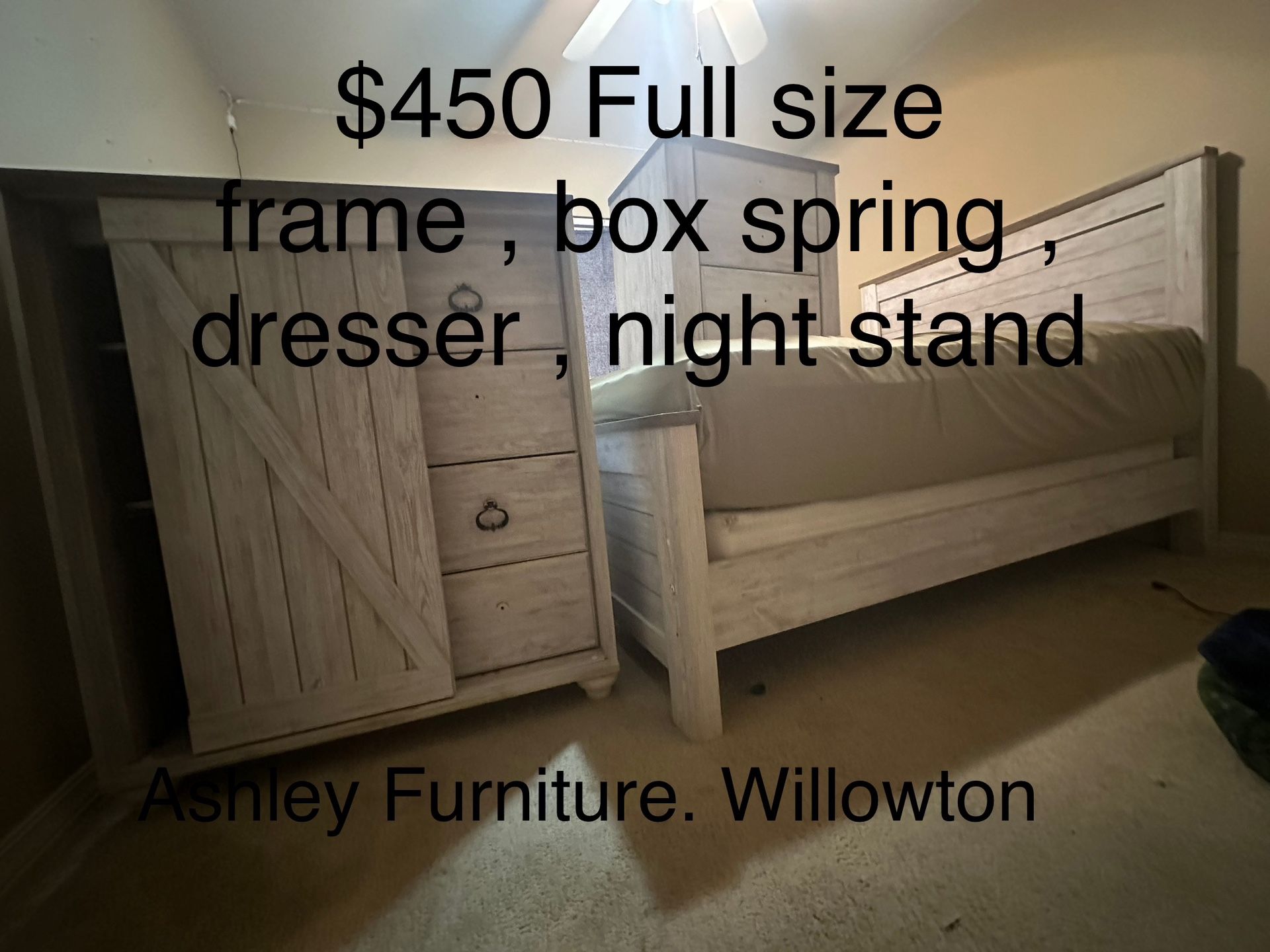 Ashley Willowton Full Bed Set