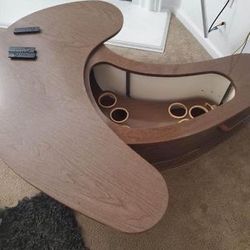 1963 Mid Century Modern Boomerang Coffee Table 