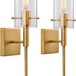 Antique Brass Sconces