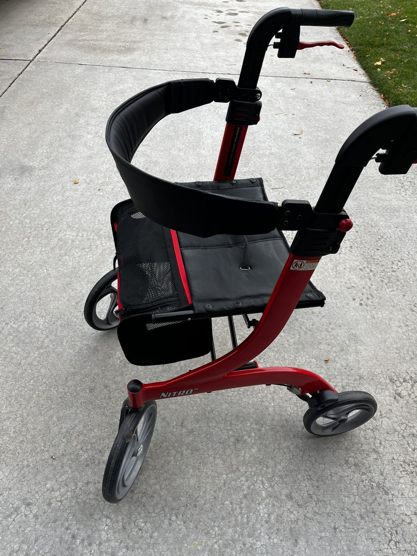 Sturdy Nitro Rolator Walker 