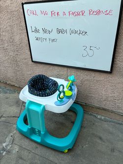 Safety first baby Walker like new condition