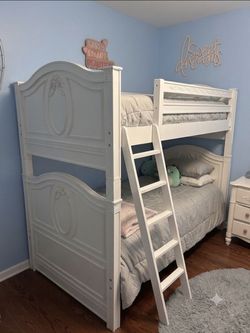 Vintage twin bunk beds