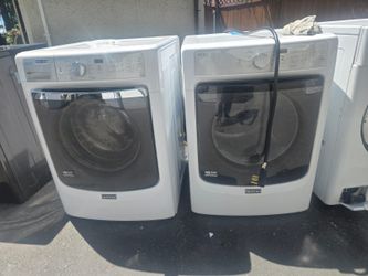 Maytag washer and dryer set electric Lavadora y secadora