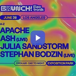 Brunch Electronik: Los Angeles [Day to Night] VIP Backstage Pass