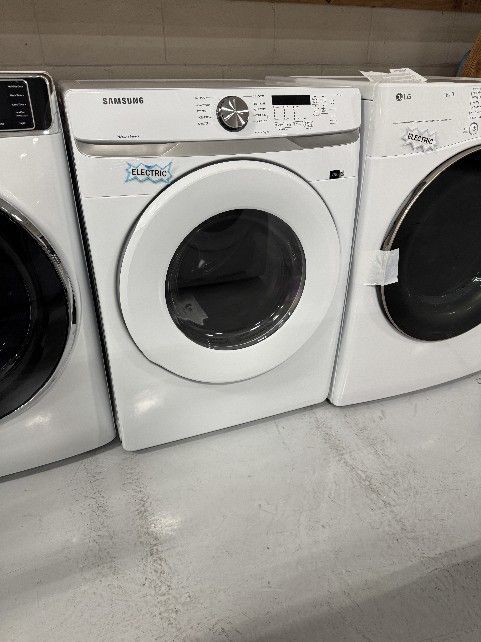 White 7.3 Cubic Feet Electric Dryer NEW