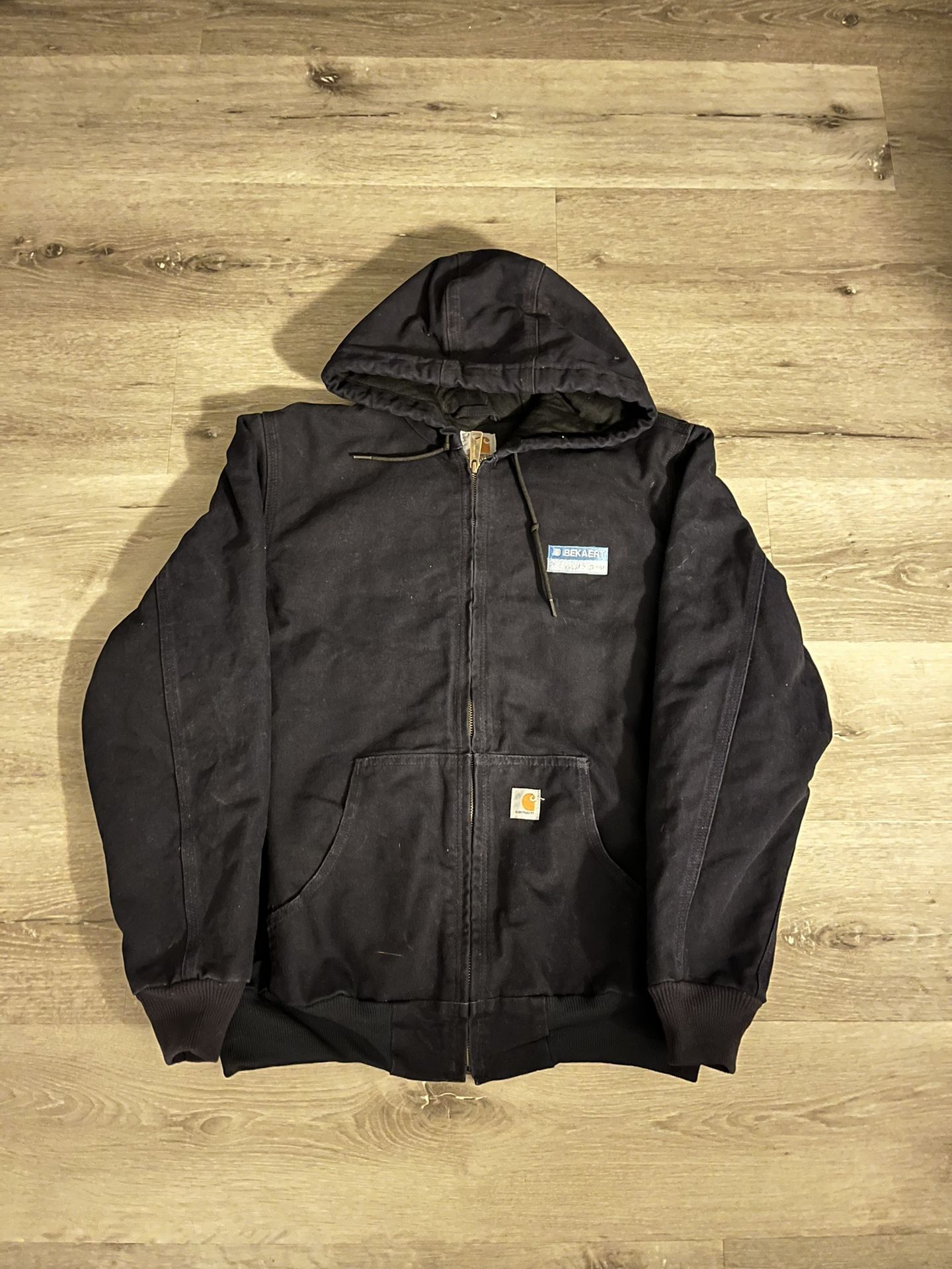 Navy Blue Carhartt Workwear Jacket 