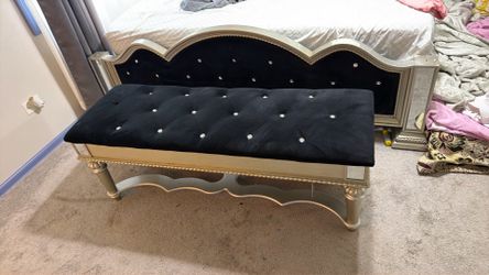 Bench, Reg. No . UT4615 (VN), black / gray , king size