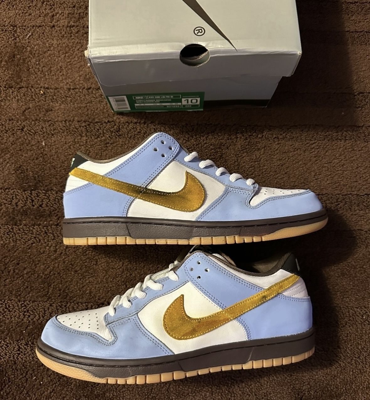 Nike dunk Sb Homer Size 10