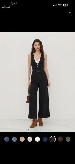 Cider Denim Romper
