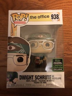 Funko Pop Vinyl - The Office - Dwight Schrute as Recyclops 🌿