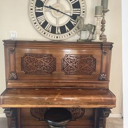 Antique Steinway & Sons Upright Piano