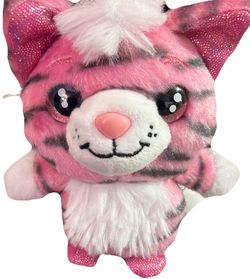 Russ Li'l Peepers Mini Plush - New - Pink Cat