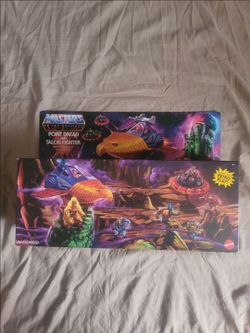 MOTU Origins He-Man Dread and Talon Fighter