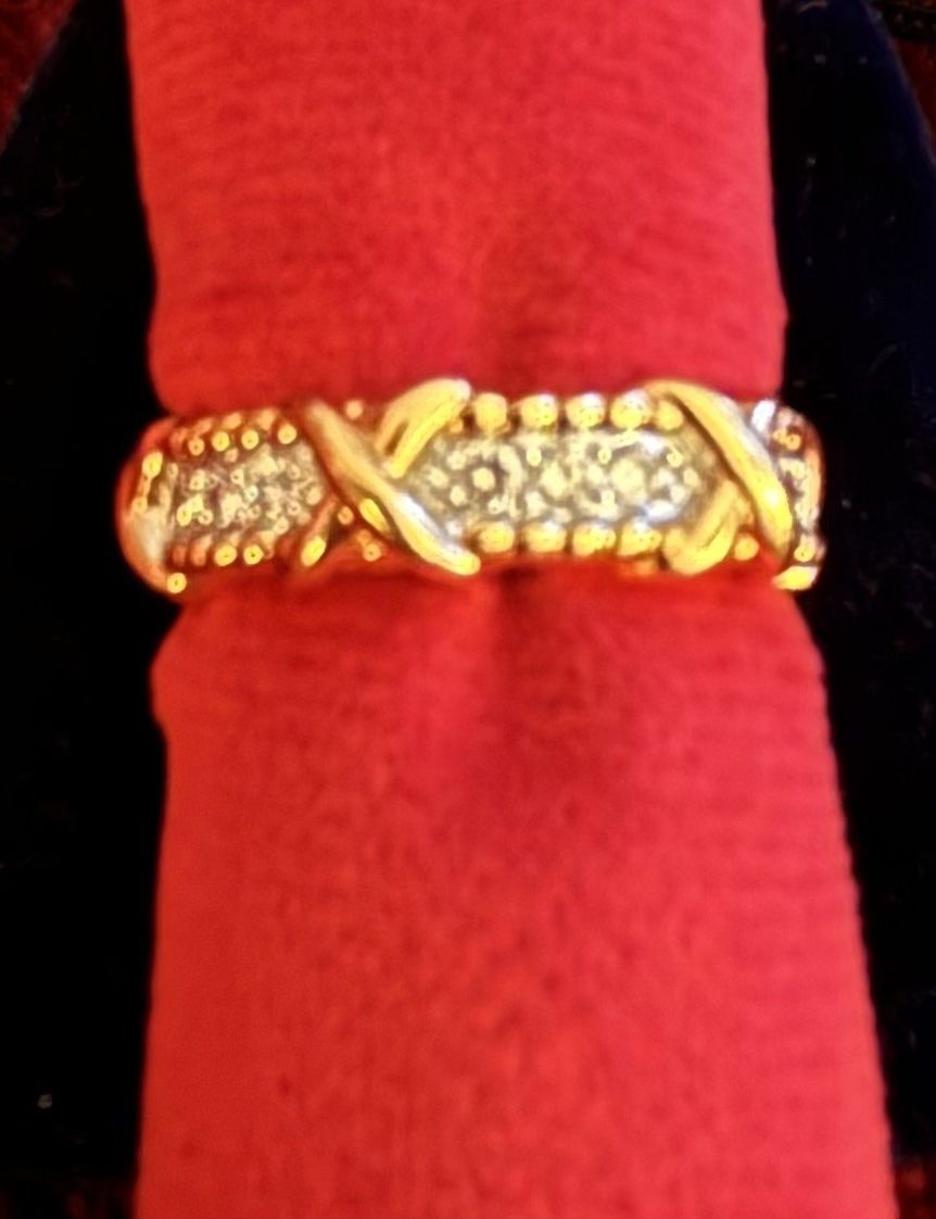 Camrose & Cross JBK Unity Eternity Band Ring Size 10.5