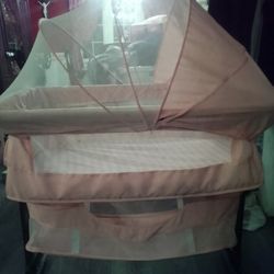 Pink Bassinet  