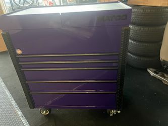 2024 Matco 36”X22” Sliding Top Cart Electric Purple /black