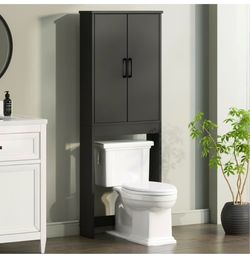 Over toilet storage shelf!