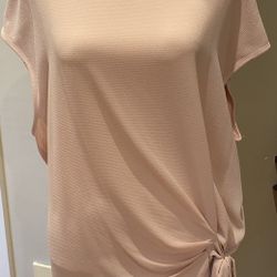 Women’s Blouse Top Vince Camuto Designer Rose Pink Blouse XL