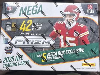 2025 PANINI PRIZM MEGA BOX SEALED
