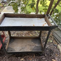 Metal rolling cart - Heavy duty