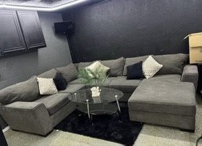 Sectional Grey Couch :sofas 