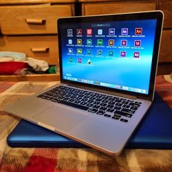Excellent 13 inch Apple Macbook Pro Laptop Computer 2015 With Intel Core i5 Proccesor With MaCOS Big Sur With Programs
