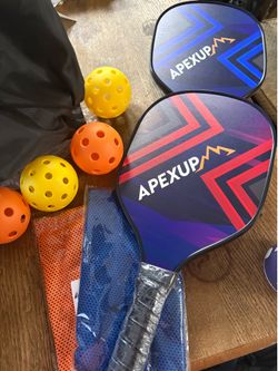 New Pickleball Set for 2.