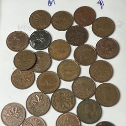 Foreign Coin Lot - 71 Coins - MAKE OFFER