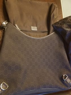 Authentic Guccissima Gucci Brown saddle